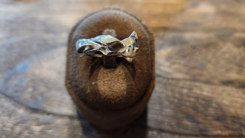 多层设计款S925纯银戒【毕业礼物】圣诞礼盒 - 戒指 - 纯银 银色