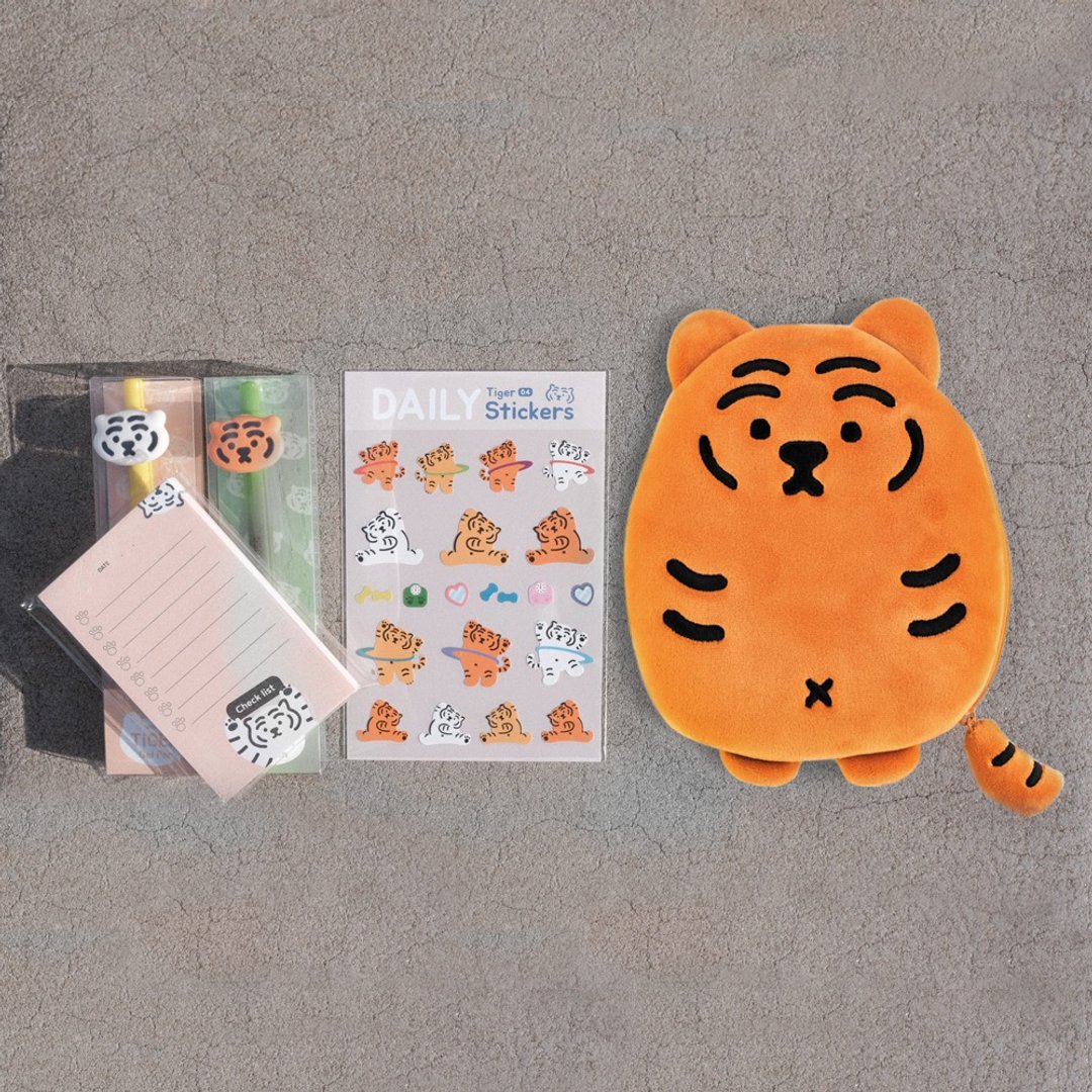 【Pinkoi 独家组合】躺肥虎 办公文具组 - 其他 - 其他材质 