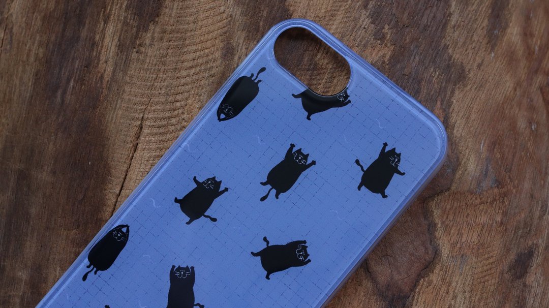 【 犀牛盾 Mod NX-单售背板】iPhone/吉普猫插画半透明背板 #Swim - 手机壳/手机套 - 塑料 透明