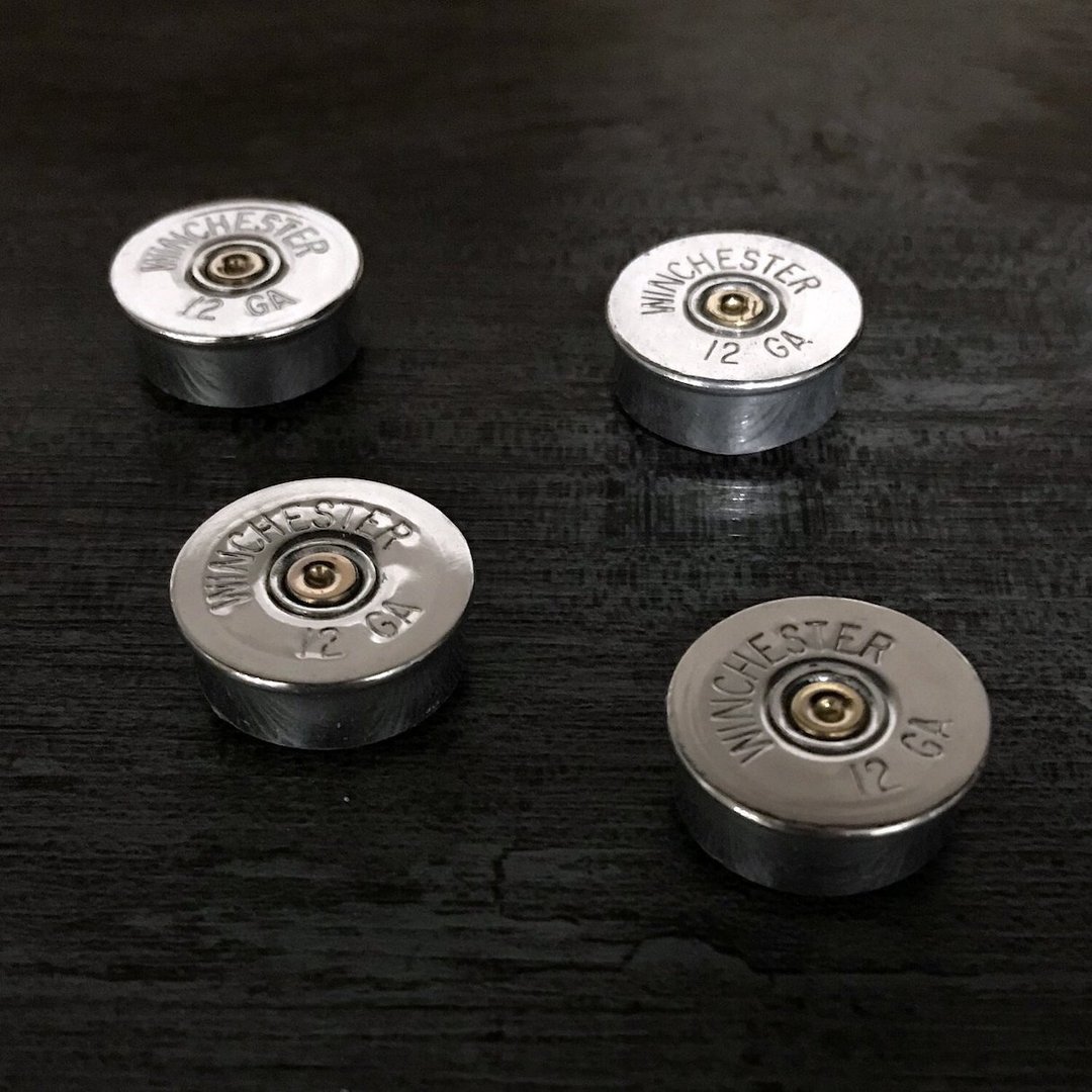 Bullet - 12口径 散弹枪子弹 强力造型磁铁 / 冰箱白板立体磁铁 - 冰箱贴/磁贴 - 其他材质 