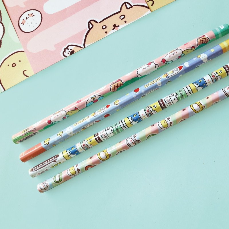 Ching Ching X 萌ZOO系列 CPE-106 小森活小三角HB铅笔 - 铅笔/自动铅笔 - 木头 