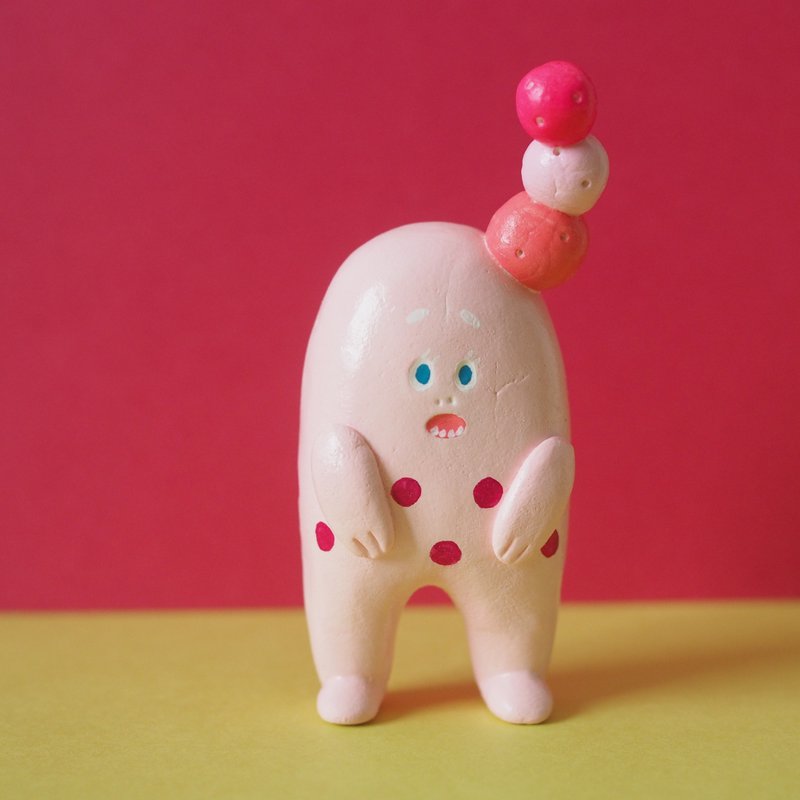 颠簸酱 - 玩偶/公仔 - 粘土 粉红色