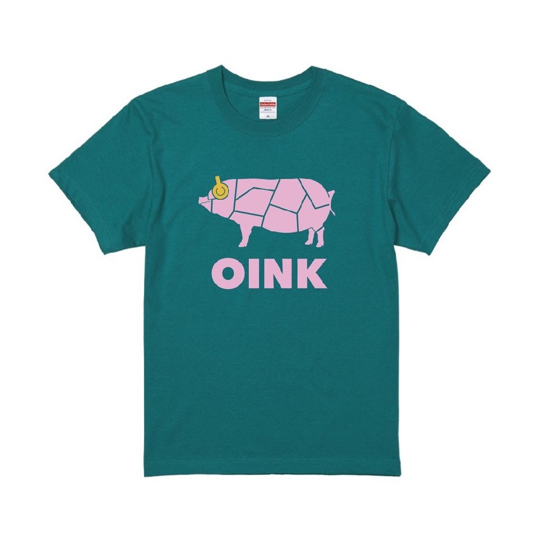 OINK T恤 - 西瓜绿 - 女装 T 恤 - 棉 