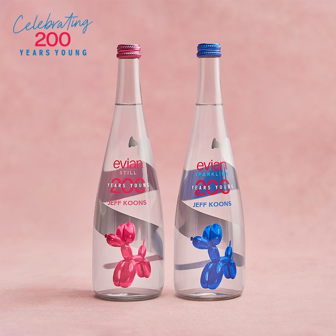 法国 evian 200 周年 evian x Jeff Koons 气球狗 限量纪念瓶 - 健康/养生 - 其他材质 