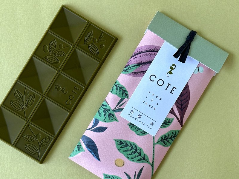 【COTE 茶 Bar】吃的台湾茶_坪林包种茶_ICA得奖作品 - 巧克力 - 新鲜食材 