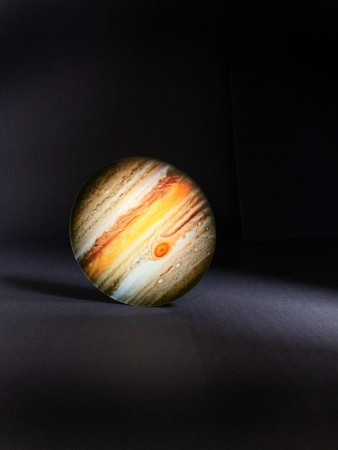 星球卡片 - 木星 - 卡片/明信片 - 压克力 咖啡色