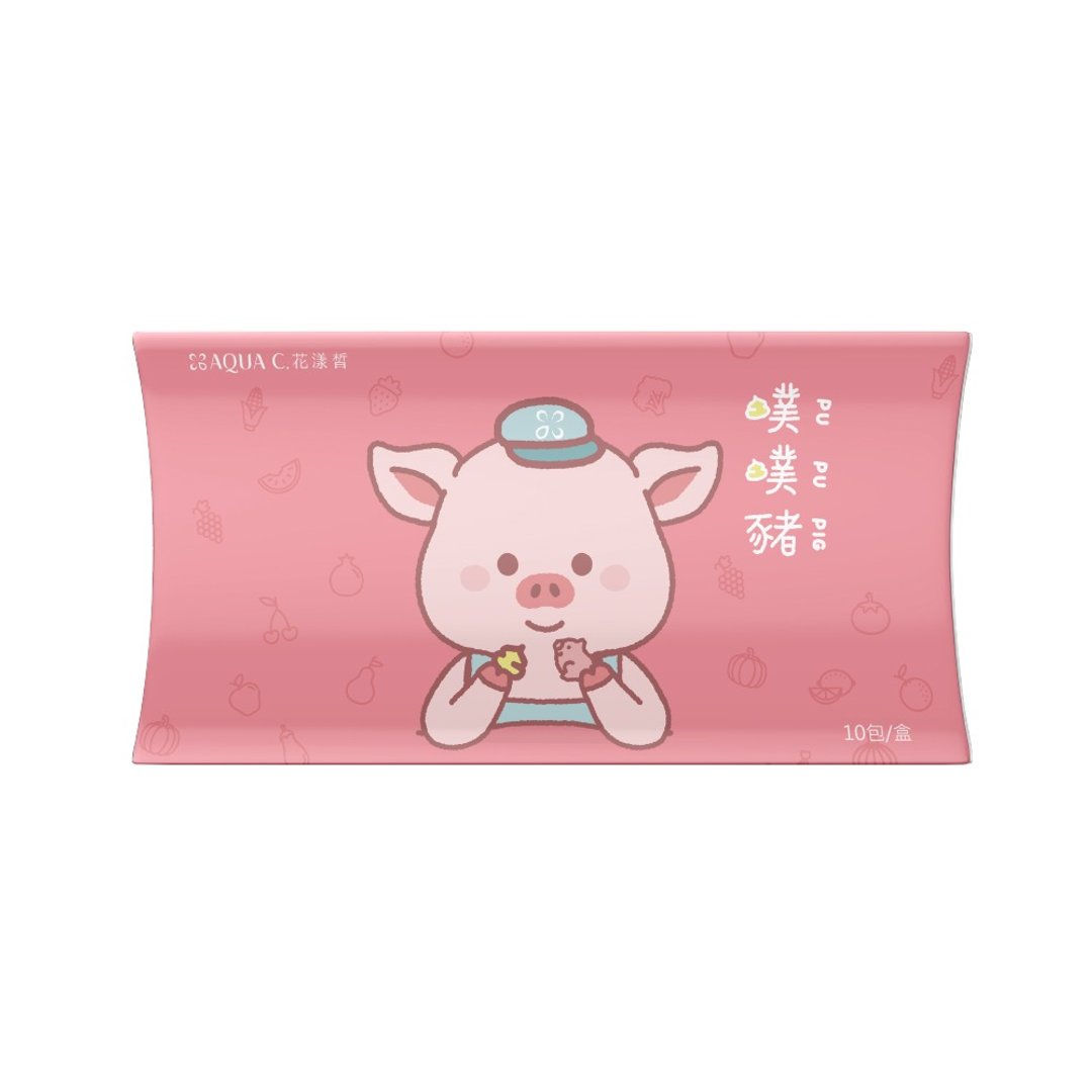 AQUA C.花漾皙 纤净有酵 噗噗猪软糖 (10 包/盒) - 健康/养生 - 纸 