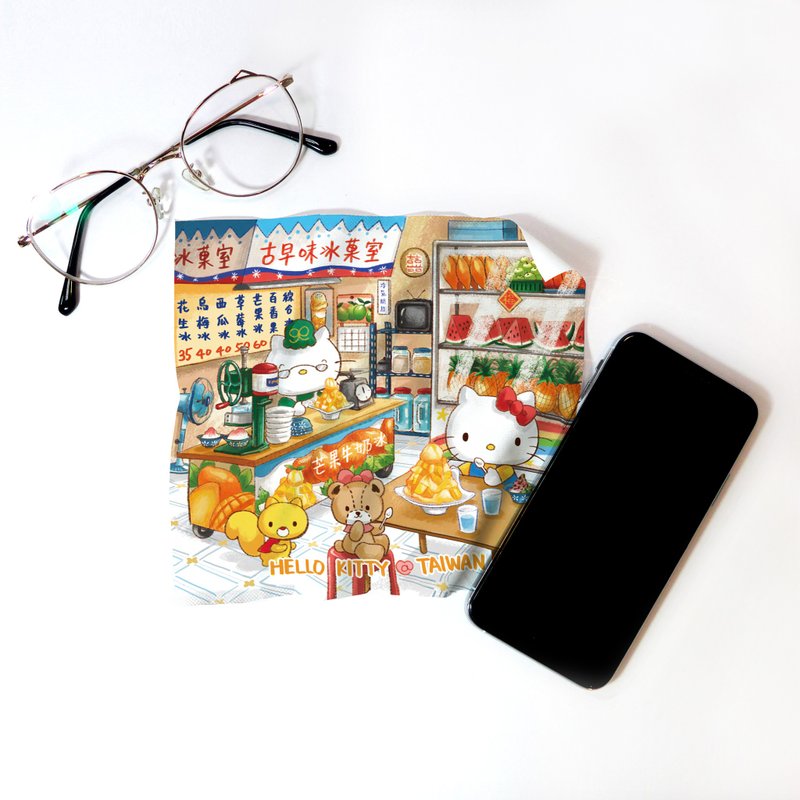 Hello Kitty万用布 台湾冰果店 台湾限定=布漾独家=三丽鸥授权 - 眼镜盒/眼镜布 - 其他材质 多色
