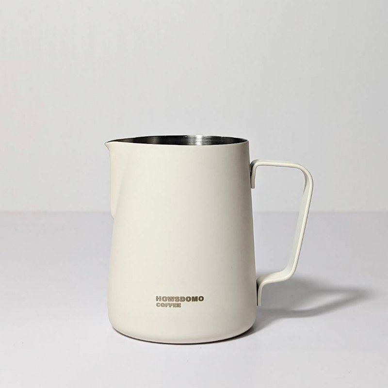 一个起订【雷雕定制化】尖嘴斜口拉花杯-350ml(白)【好事多磨】 - 咖啡壶/周边 - 不锈钢 白色