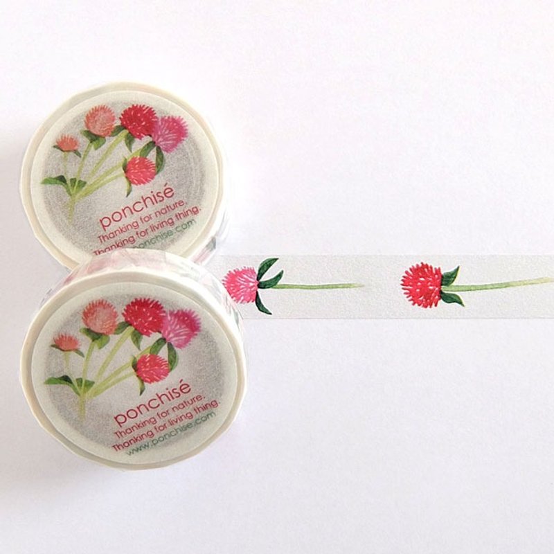 Sennichi Masking Tape - 纸胶带 - 纸 红色