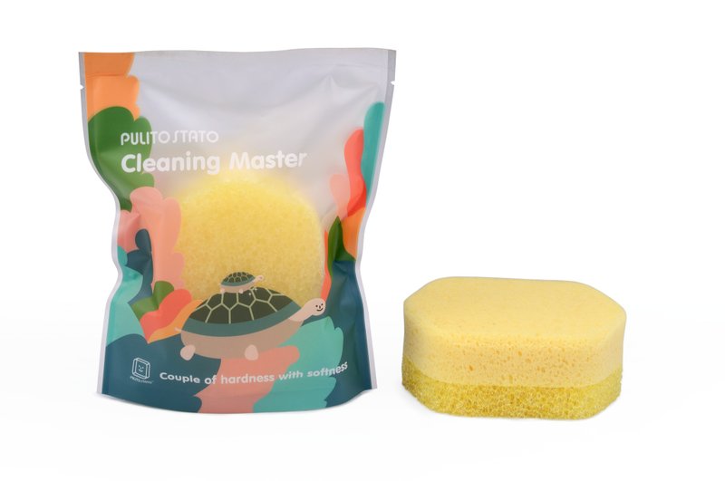Pulito Stato 万能清洁海绵 - 卫浴用品 - 海绵 黄色