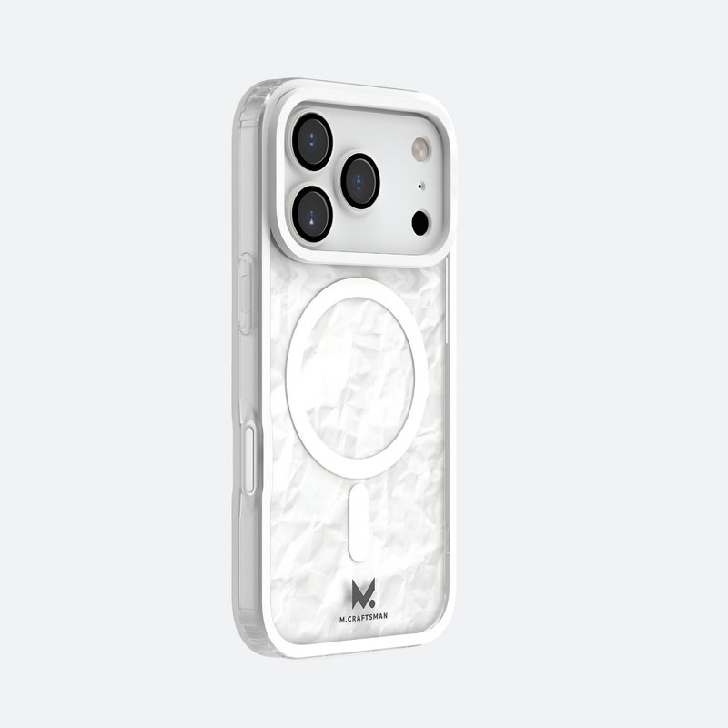 M.Craftsman iPhone 17 Pro 手机壳连镜头保护片  Magsafe 防黄 - 手机壳/手机套 - 其他材质 白色