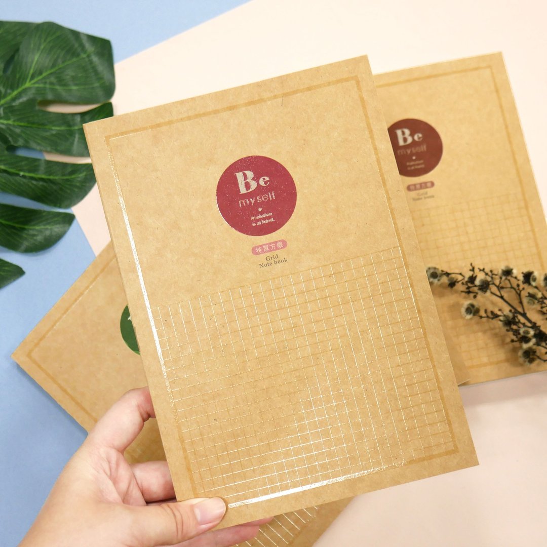 Be Myself－16K 定页笔记 (方眼/特厚本)。JN-16140 - 笔记本/手帐 - 纸 