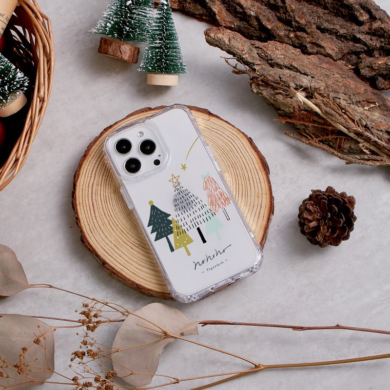 Xmas奔星树林抗黄防摔MagSafe iPhone手机壳 - 手机壳/手机套 - 塑料 透明