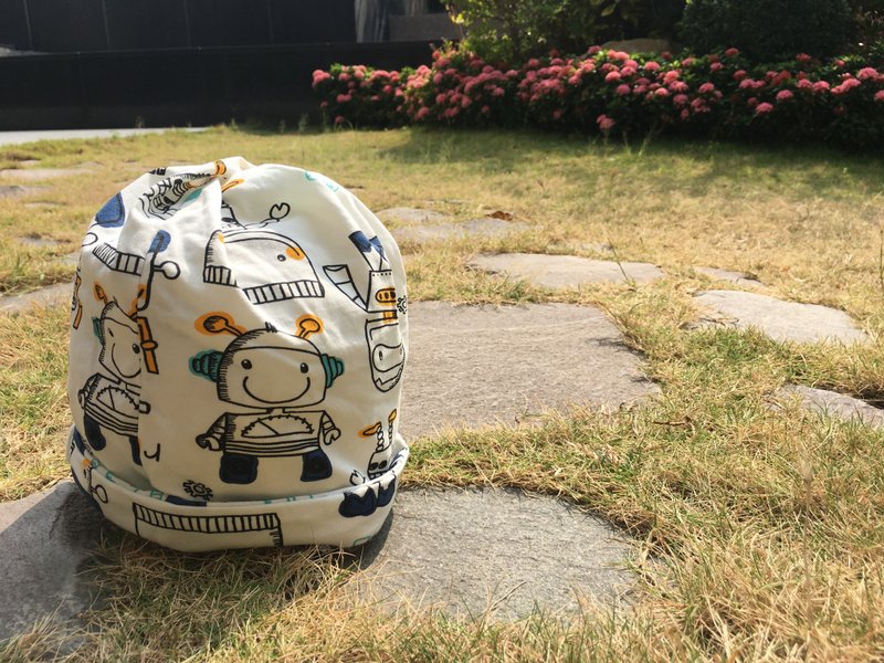 【幼童两用帽】舒适弹性布 - 小孩帽子 造型脖围 两用款 - 婴儿帽/发带 - 棉．麻 