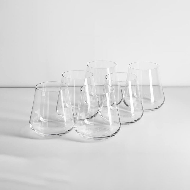 【任２组８折】奥地利 Gabriel-Glas 加百列水晶机器无梗杯6入 - 酒杯/酒器 - 水晶 