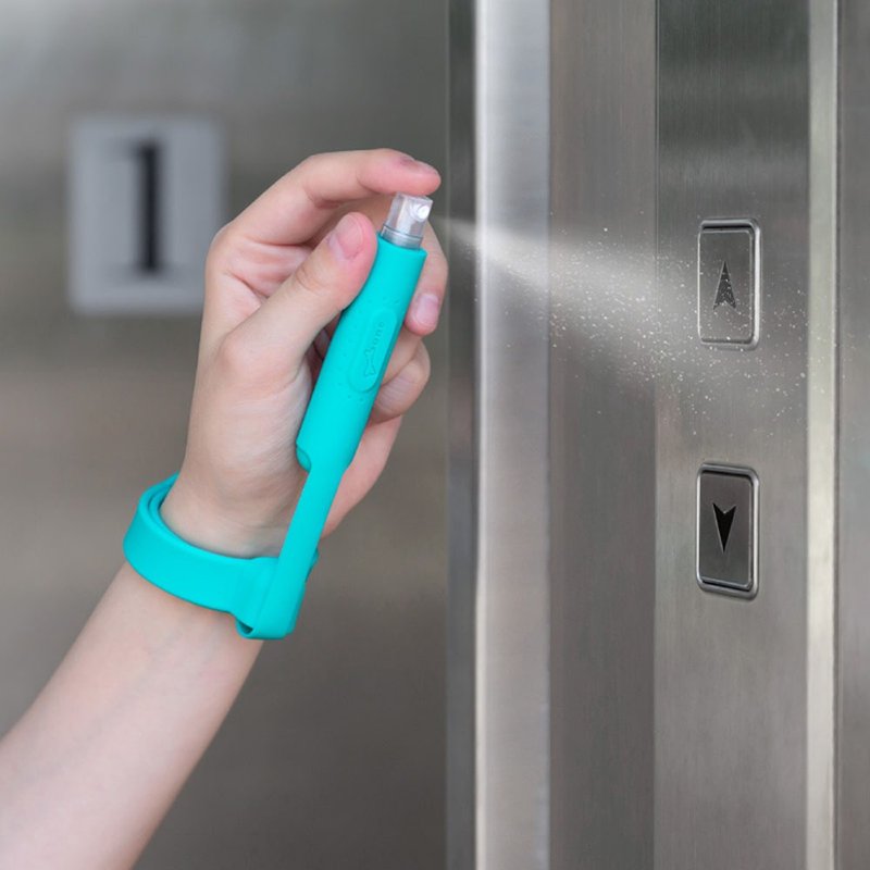 Bone 蹦克 / 腕带喷瓶 - 酒精喷雾瓶 分装瓶 防疫防蚊多用 - 收纳用品 - 玻璃 多色