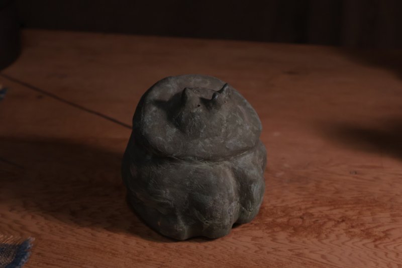 仰望三角龙 - 玩偶/公仔 - 陶 绿色