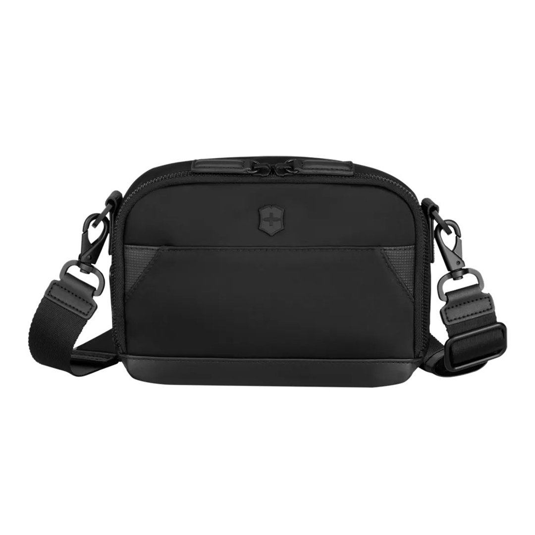 VICTORINOX 瑞士维氏 AlexNero系列 横式随身斜背包 黑 612768 - 侧背包/斜挎包 - 尼龙 黑色