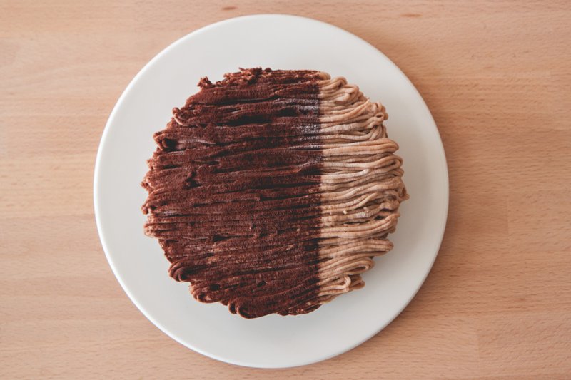 栗子塔Chestnut Tart - 蛋糕/甜点 - 新鲜食材 咖啡色