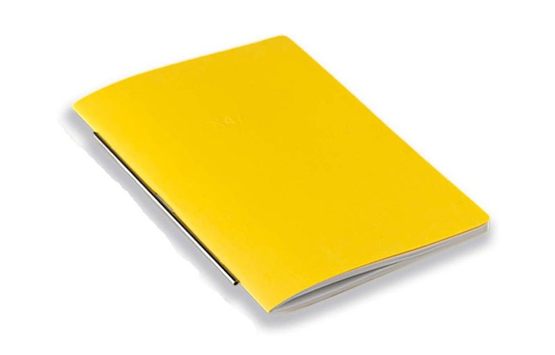 【内页补充本 - 尺寸a6】银杏黄│专利弹轨│拆换笔记│德国x47 - 笔记本/手帐 - 纸 黄色
