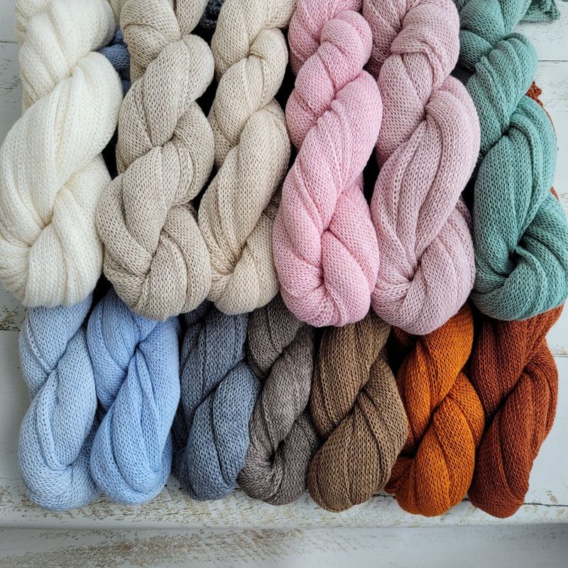 新生儿软针织裹巾、婴儿拍照道具 - 婴儿饰品 - 羊毛 多色