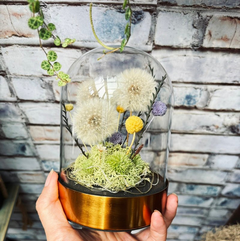 复古金色款 夜灯 蒲公英花礼 霸气优雅 LED - 摆饰 - 植物．花 