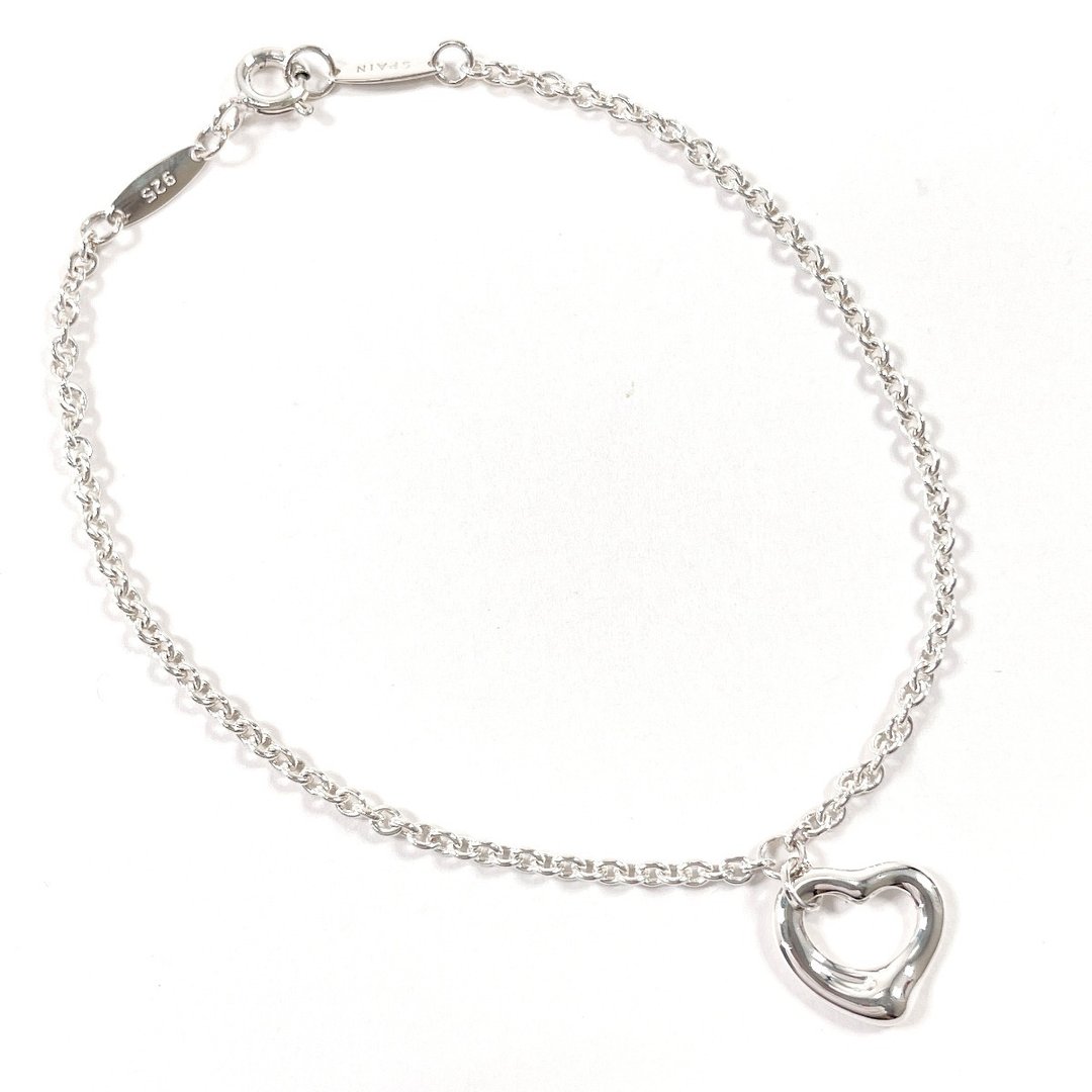 【日本直送 二手美品】蒂芙尼 TIFFANY&Co. 手链 Open Heart Elsa Peretti 银 925 抛光处理 饰品 - 手链/手环 - 纯银 银色