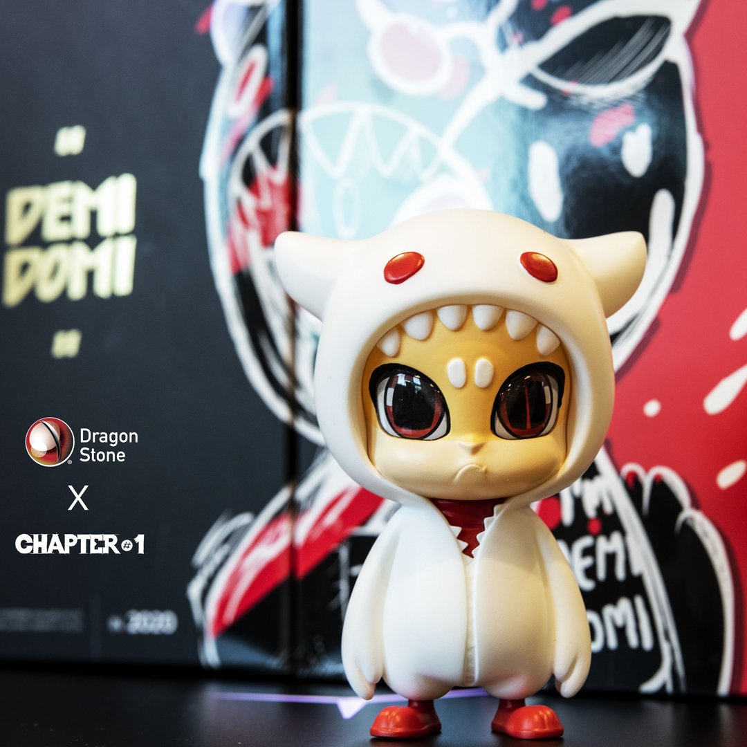 Demidomi  Basic Colored Figure Character Design from Chapter#1 X Dragon Stone - 其他 - 树脂 白色