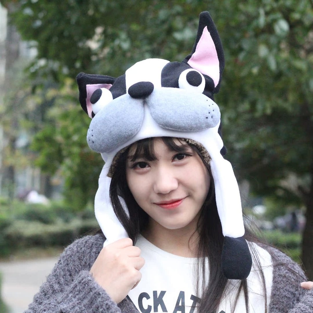 Plumo皮洛姆小怪兽会拍手会动耳的帽子 - 帽子 - 其他材质 多色