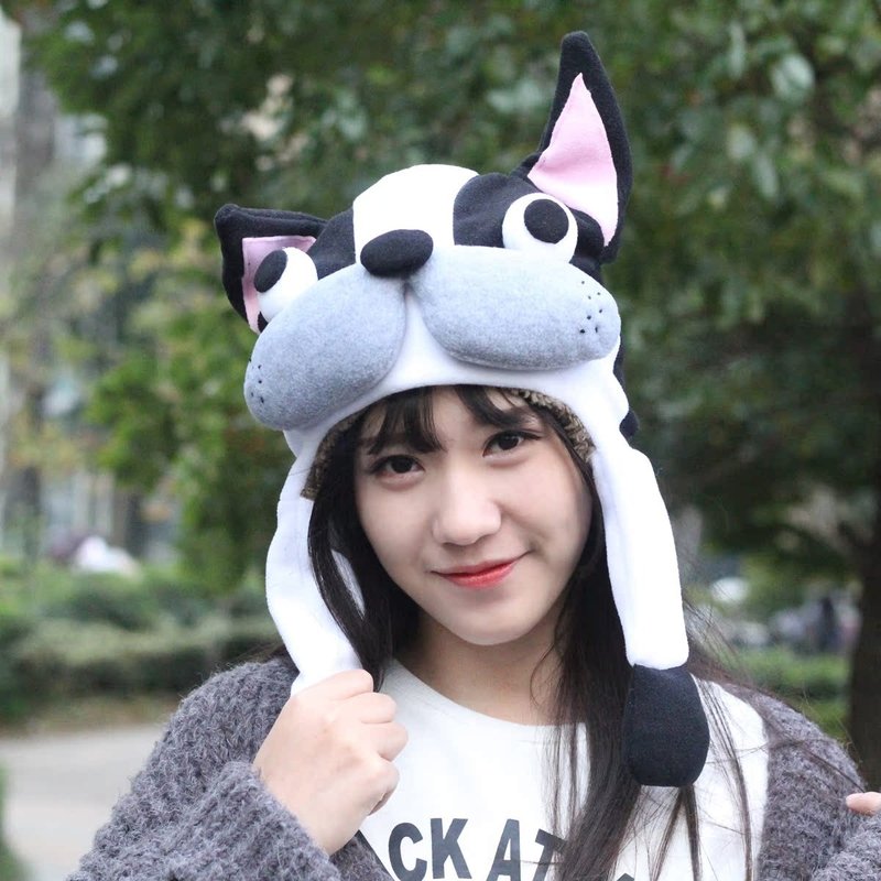 Plumo皮洛姆小怪兽会拍手会动耳的帽子 - 帽子 - 其他材质 多色