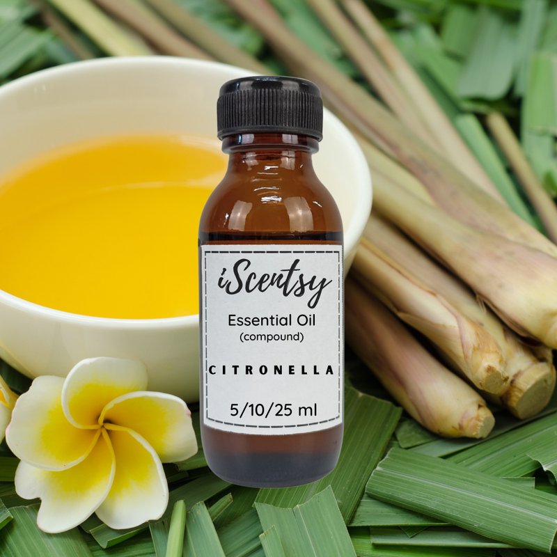 Thai Pure & Natural Essential Oil: Citronella Essential Oil 100% - 香薰/精油/线香 - 其他材质 