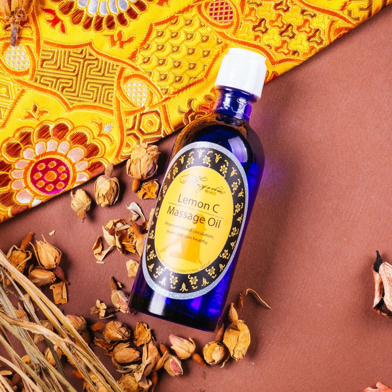 柠檬C润白按摩精油-金100ml - 香薰/精油/线香 - 精油 黄色
