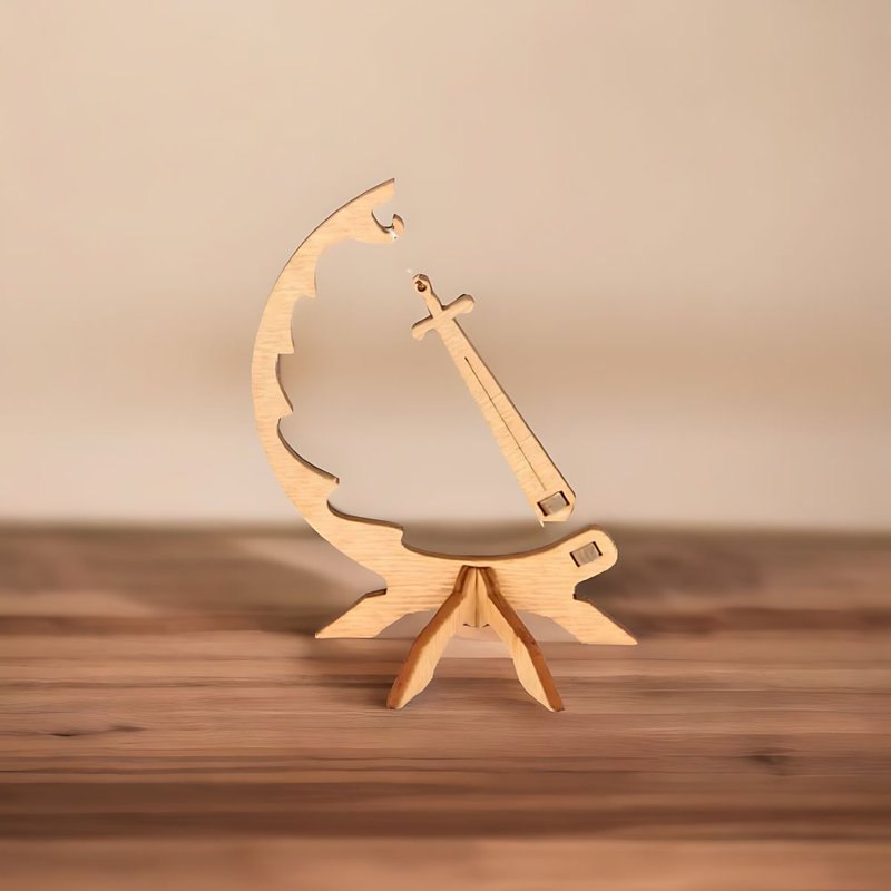 德国益智机关盒/漂浮之剑 - 桌游/玩具 - 木头 