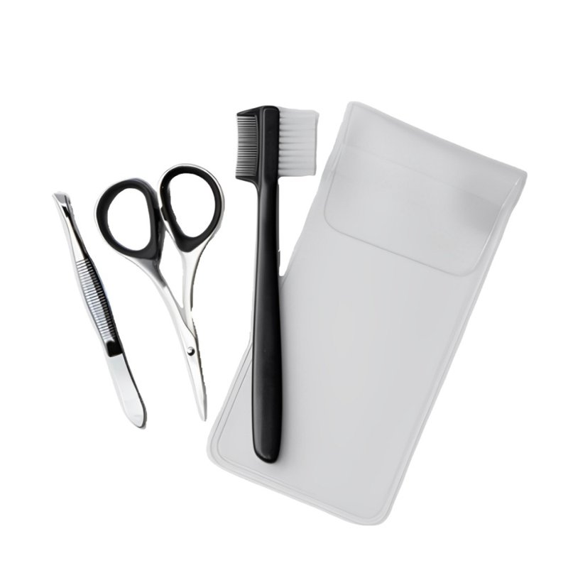 日本绿钟匠之技男士专用眉毛旅行修容组(G-2114) - 其他 - 不锈钢 