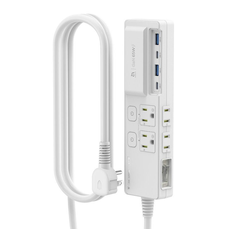 ADAM 亚果元素 OMNIA G65 GaN 65W 智慧快充延长线 - 数码小物 - 塑料 白色