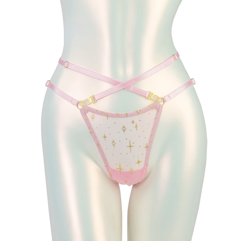 Stardust 丁字裤 蜜桃粉 - 女士内衣裤 - 其他材质 粉红色