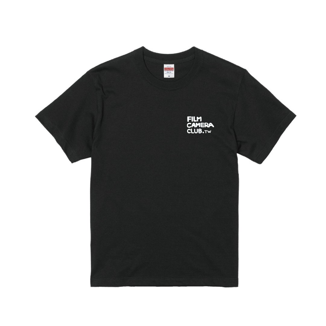 复古拍立得相机 T-shirt | VINTAGE INSTANT CAMERA 左胸 | A043L - 男装上衣/T 恤 - 棉 多色