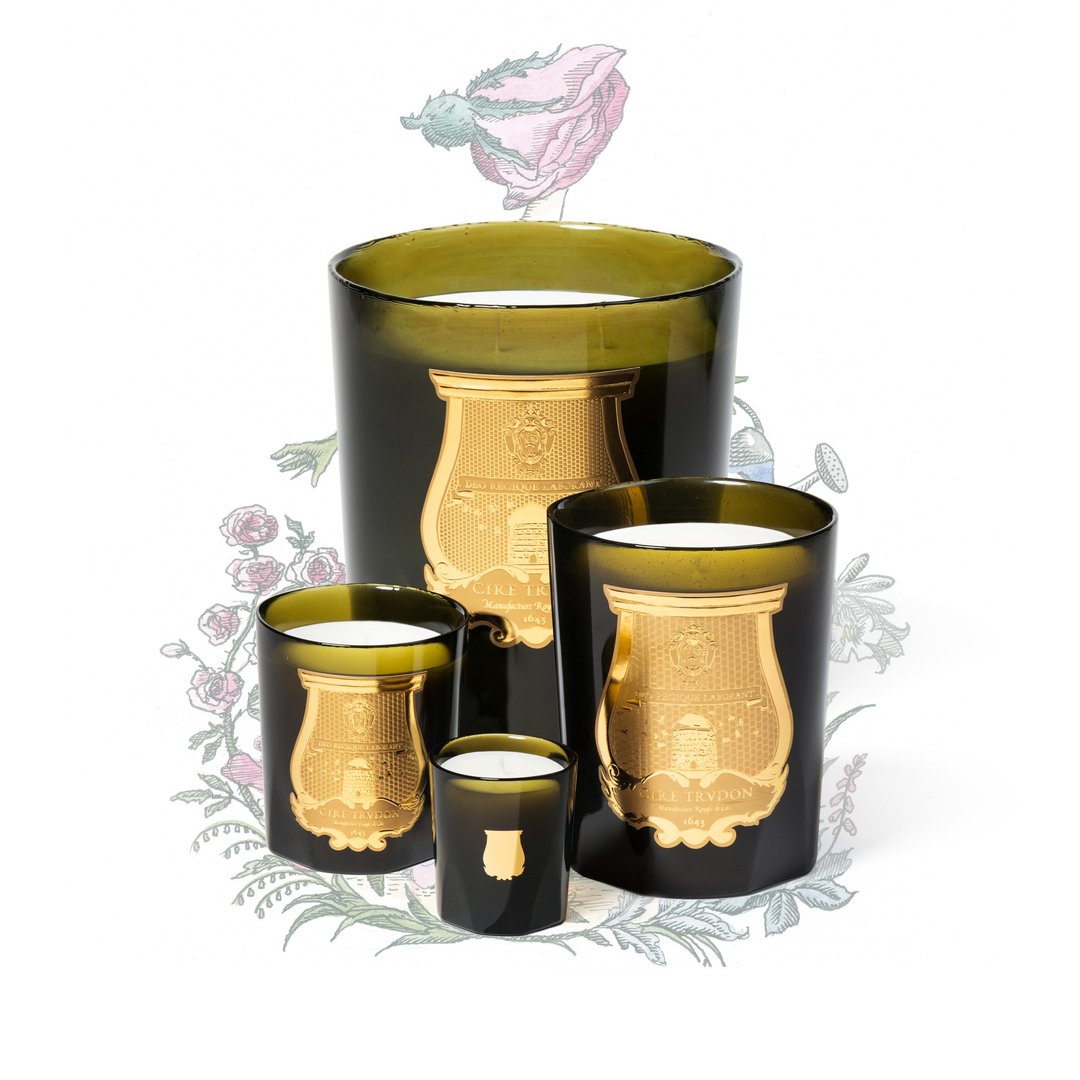 Cire Trudon 皇后的花园香氛蜡烛 - 蜡烛/烛台 - 玻璃 卡其色