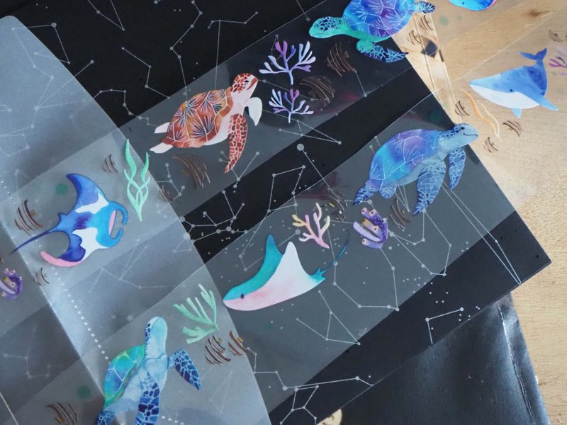 OCEAN | PET纸胶带 - 纸胶带 - 塑料 多色