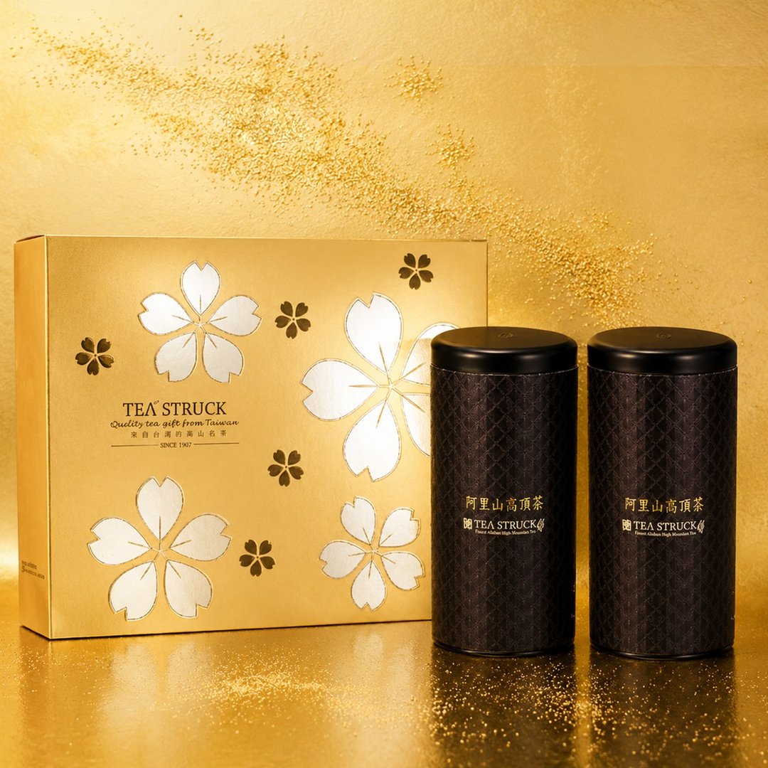 百年长顺茶厂直营 - 企业赠礼阿里山云顶茶礼 - 茶 - 纸 金色