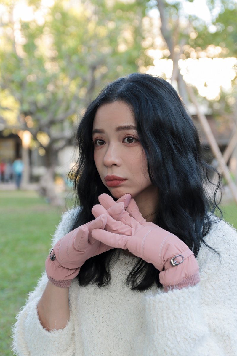 sunrainlike淬链幸福手套-防风.微防水.触屏.御寒 防泼水 gloves - 手套 - 聚酯纤维 蓝色