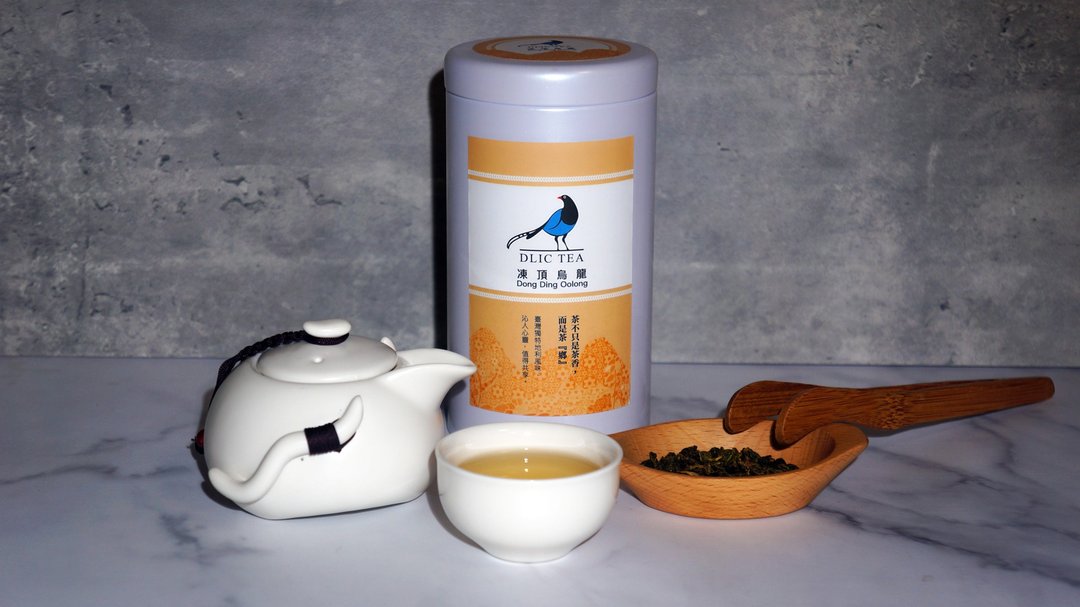 清香型 冻顶乌龙茶 青心乌龙茶种 槟榔花香 散茶 150克 - 茶 - 新鲜食材 橘色