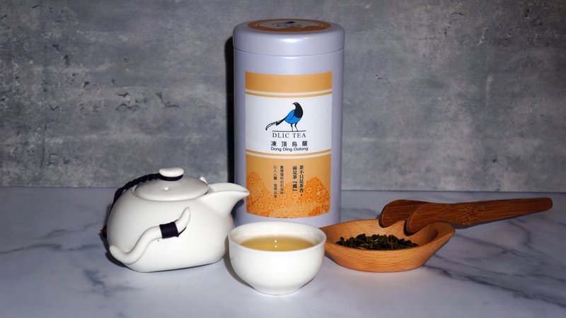 清香型 冻顶乌龙茶 青心乌龙茶种 槟榔花香 散茶 150克 - 茶 - 新鲜食材 橘色