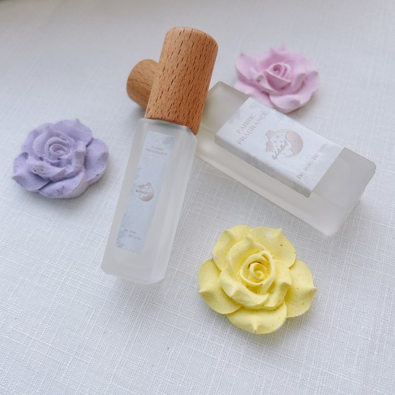 私语 charming  精油香氛织品喷雾 玫瑰花香调 - 香薰/精油/线香 - 玻璃 