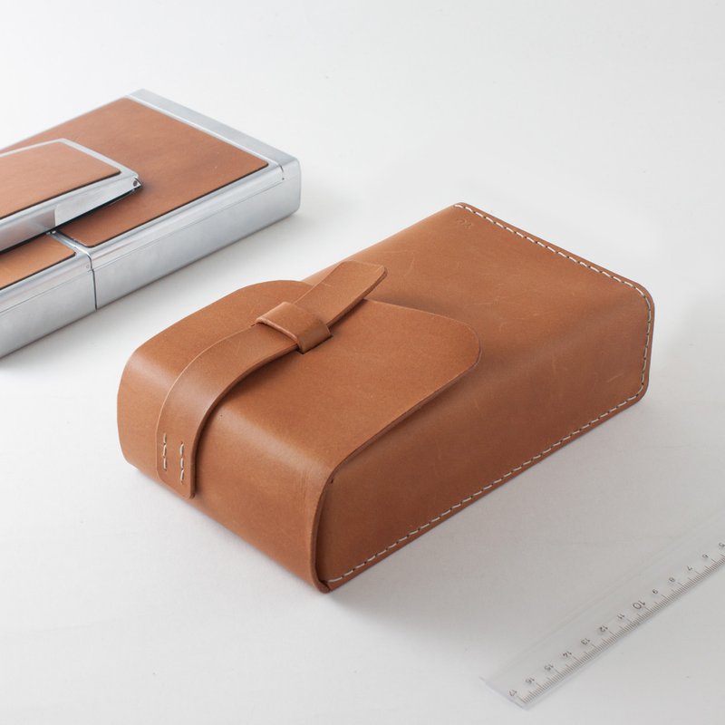 SEANCHY 全手工 皮革 相机套 牛皮 真皮 定制 - 相机包/相机袋 - 真皮 咖啡色