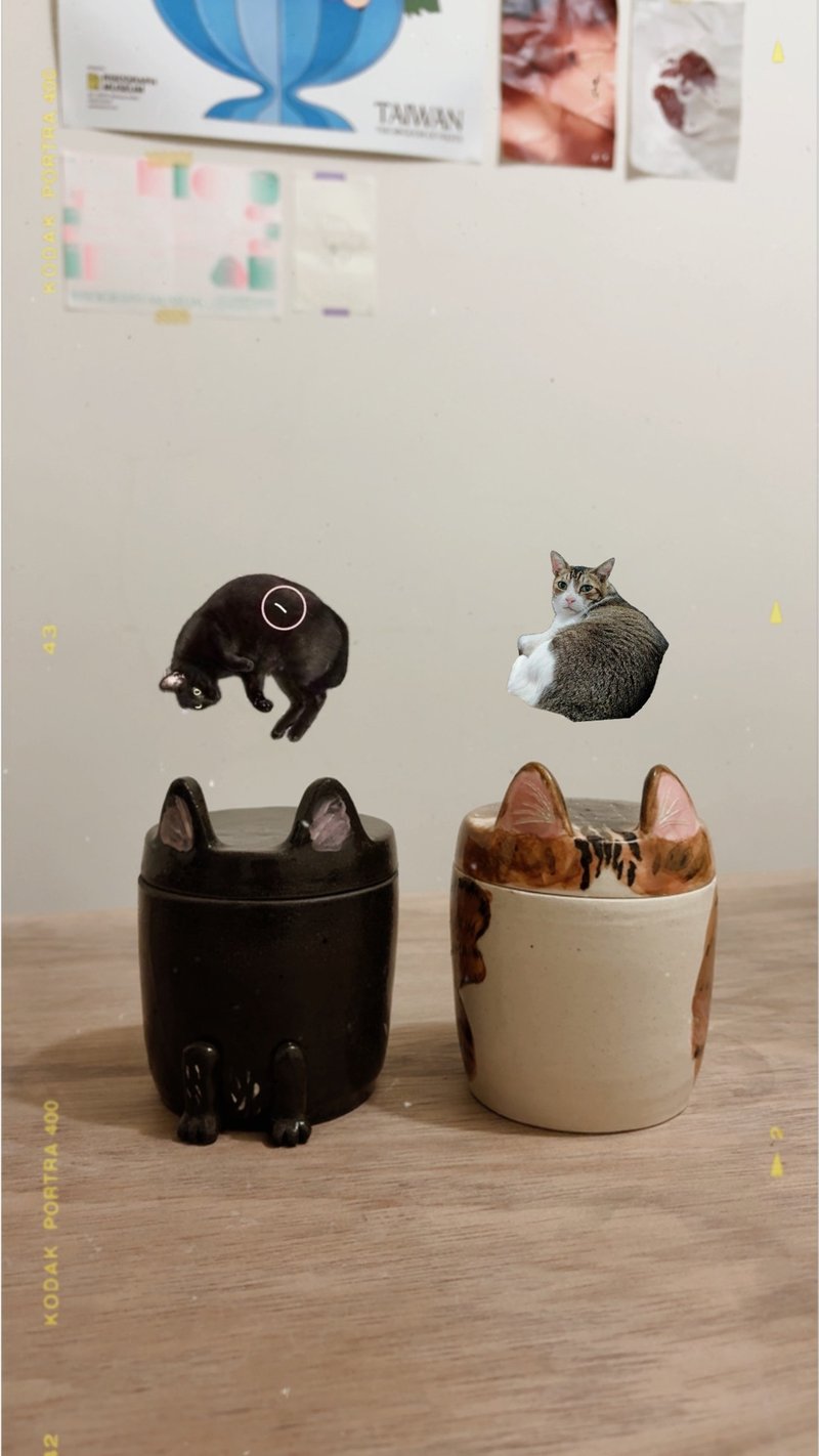 圆润版 宠物罐罐 宠物礼仪 订制 全新改版 猫咪 狗狗 - 订制抱枕/饰品 - 陶 