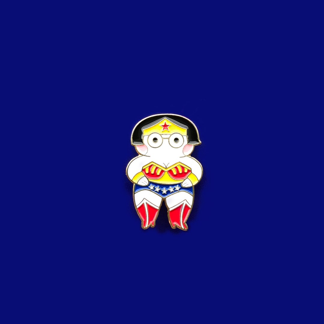 好宝宝看天下胸针(美国) - 胸针 - 其他金属 蓝色