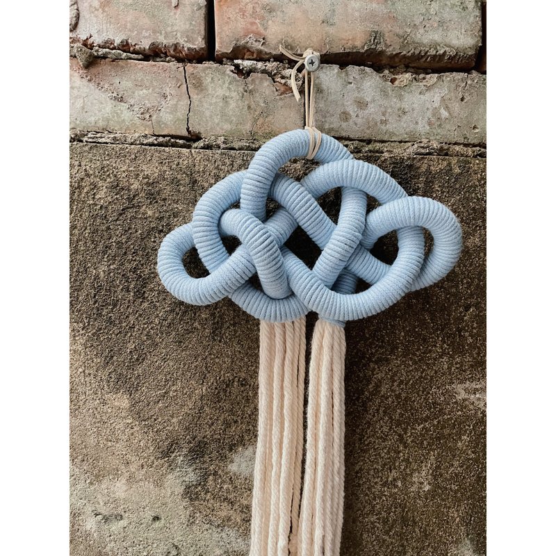 事事如意云朵挂饰/送礼/壁饰/居家布置 - 摆饰 - 棉．麻 