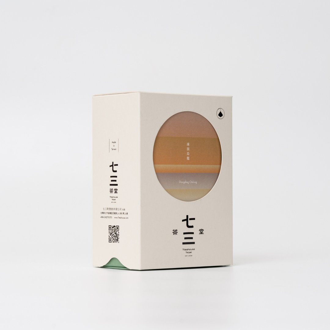 七三茶堂 立体茶包丨冻顶乌龙 8单入–精装盒 - 茶 - 纸 白色